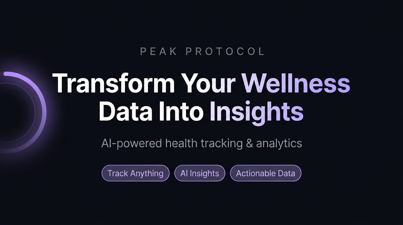 Peak Protocol — Train Smarter. Race Faster.